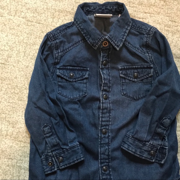 Zara baby chambray like new 12-18 M - Picture 3 of 3